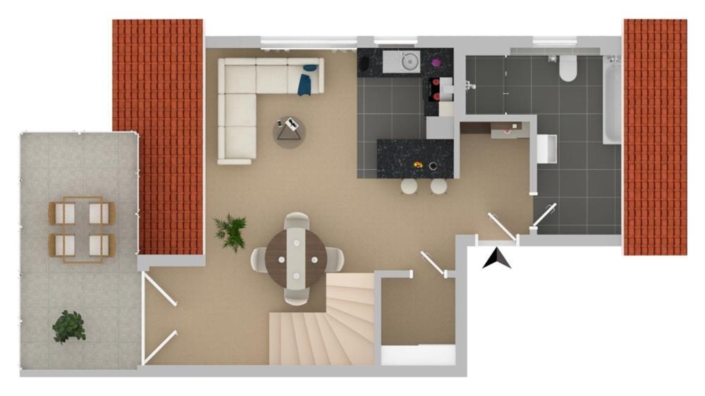 Seeview Maisonette In Direkter Seenaehe FDH Exteriör bild